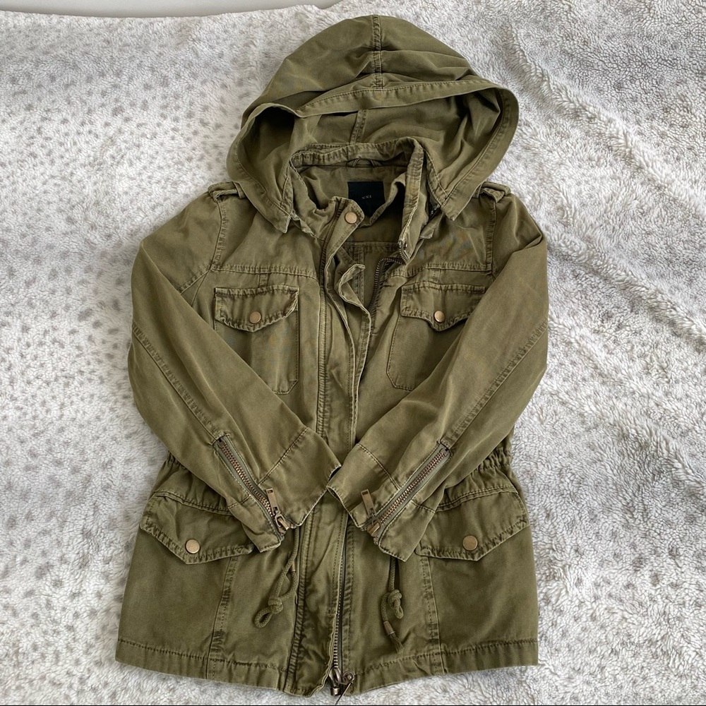 Forever 21 Olive Green Utility Jacket